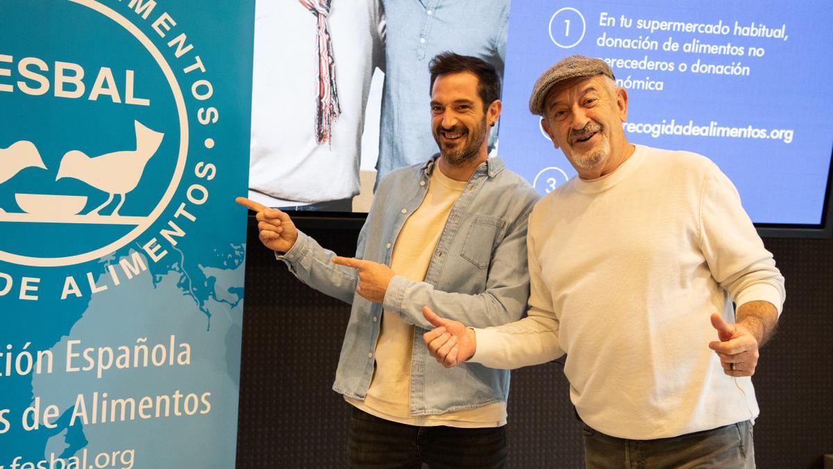 Los cocineros Karlos Arguiñano y Joseba Arguiñano