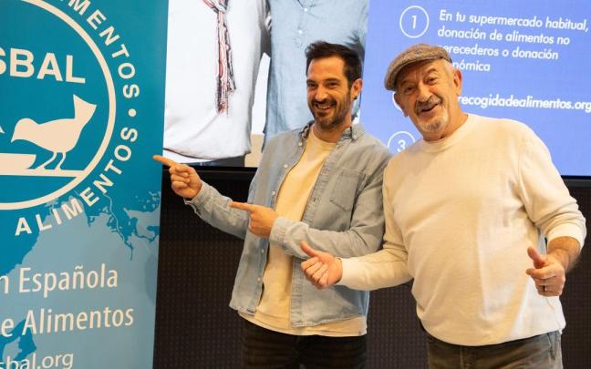 Los cocineros Karlos Arguiñano y Joseba Arguiñano