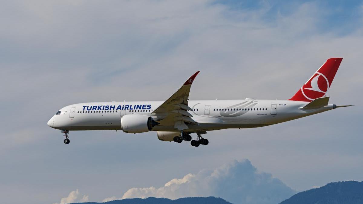 Avión de Turkish Airlines.