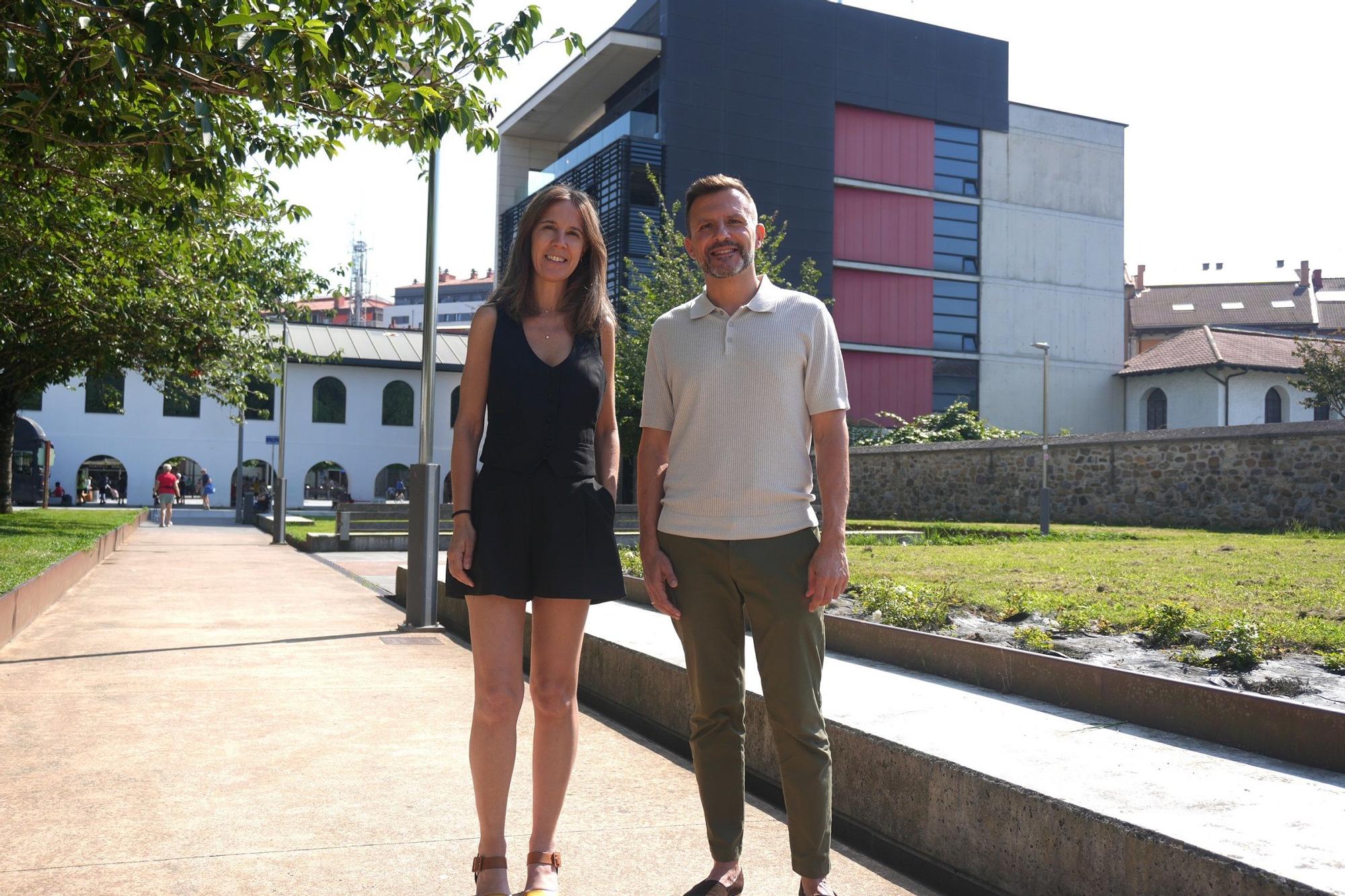 La portavoz del PNV y el alcalde