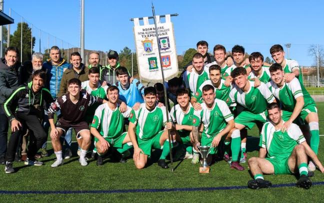 La selección de Basauri resultó ganadora del Torneo Hego Uribe de 2024