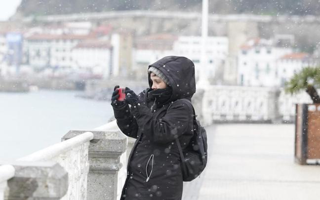 [Fotos] Nieve en Donostia