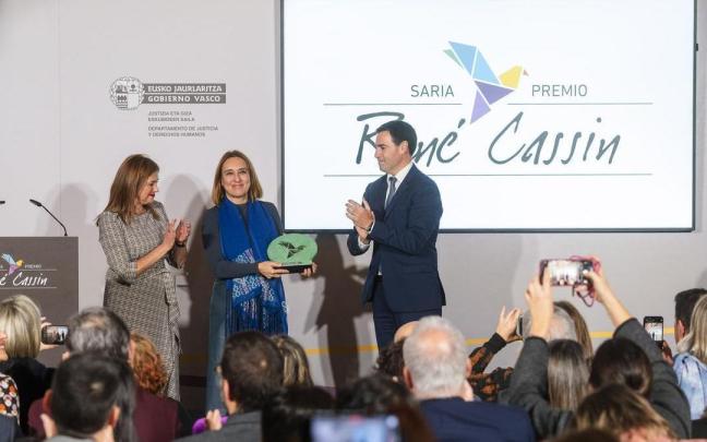 La entrega del Premio René Cassin 2024 a la Agencia de Naciones Unidas para los Refugiados de Palestina (UNRWA).