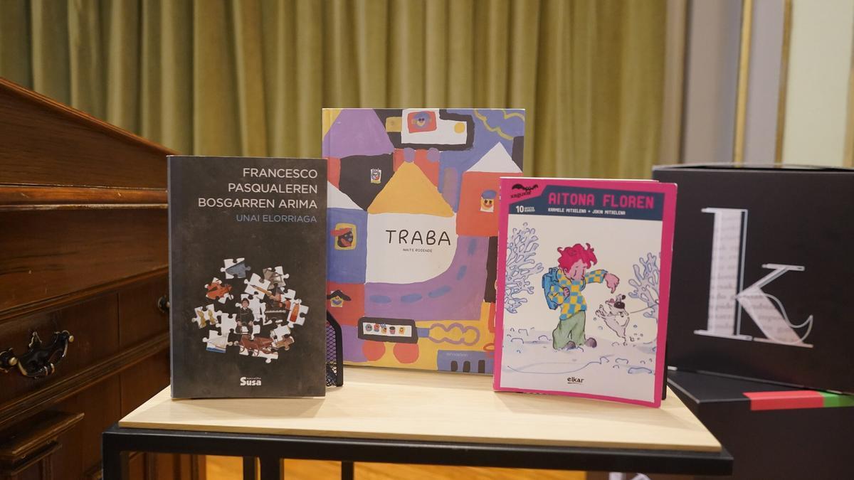 Las tres obras premiadas