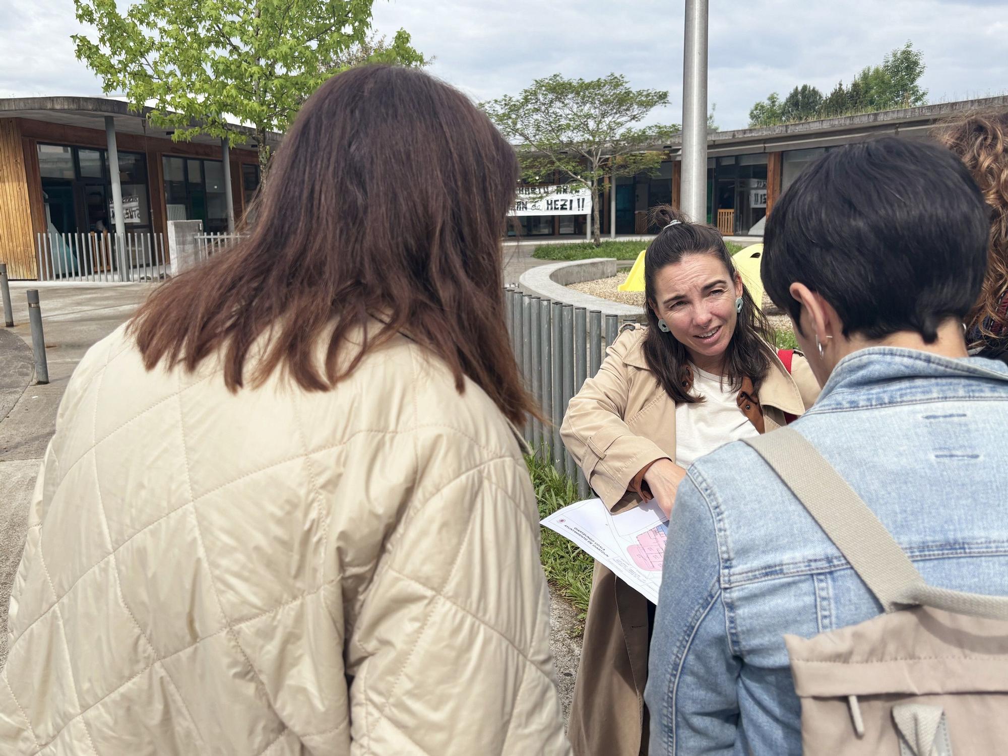 Visita a Urmendi con las responsables de Haurreskolak