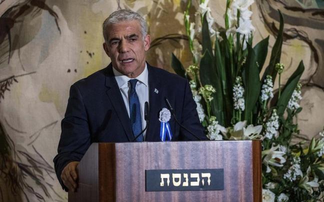 El líder de la oposición de Israel, Yair Lapid, en una foto de archivo.