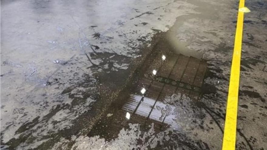 Mal estado del frontón