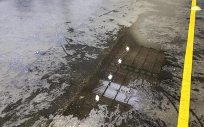 Mal estado del frontón