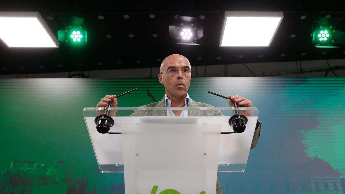 Jorge Buxadé, vicepresidente de Acción Política de Vox.