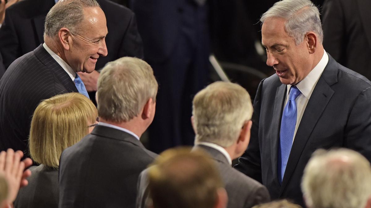 Netanyahu en el capitolio de los Estados Unidos