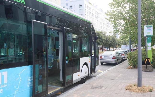 En imágenes: Vitoria estrena nueva línea de Tuvisa