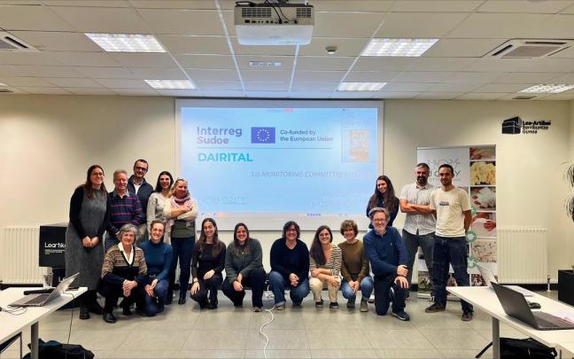 Consorcio europeo en las instalaciones de Leartiker.