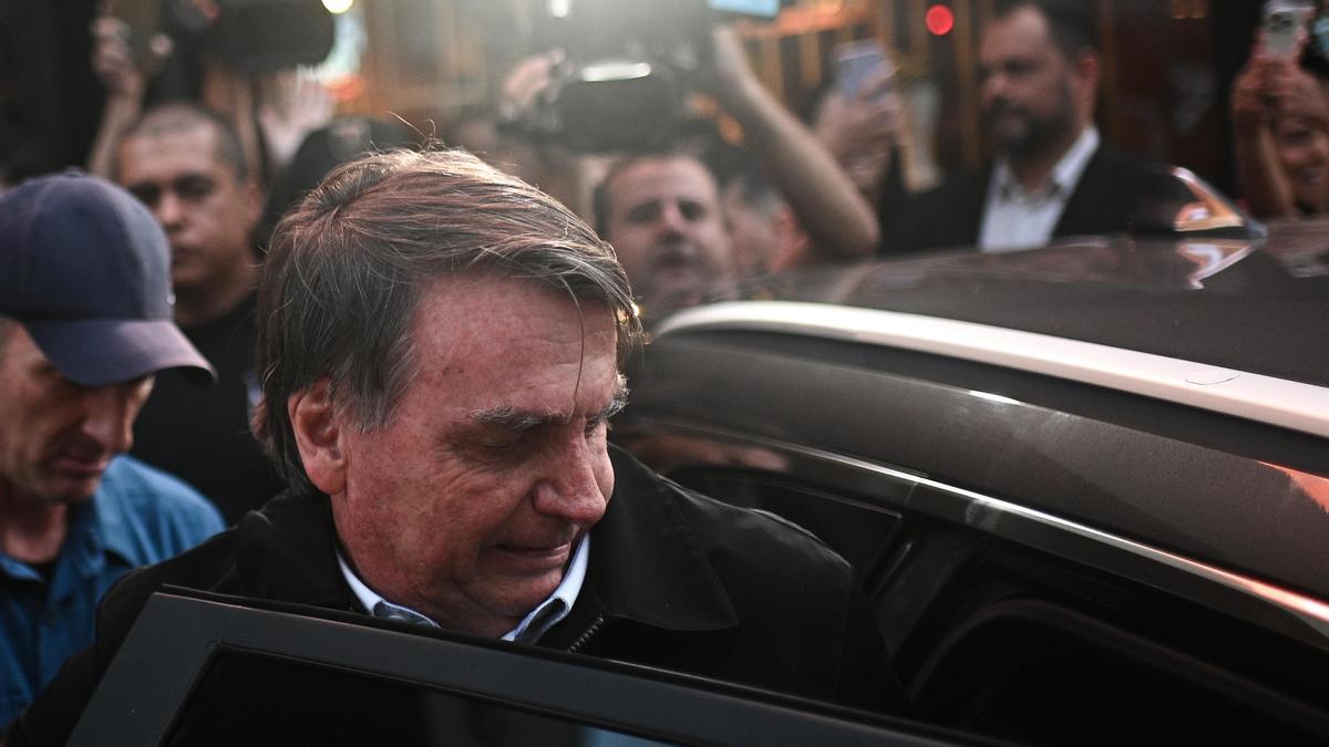 El ex presidente de Brasil, Jair Bolsonaro
