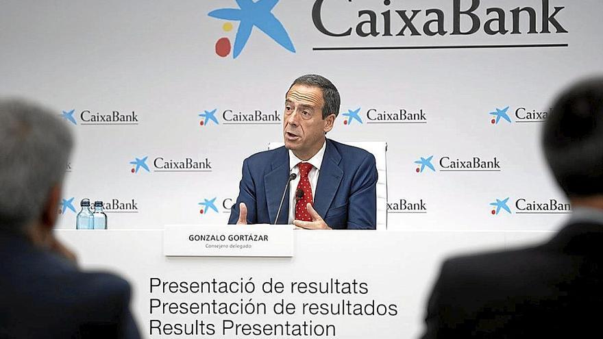 Gonzalo Gortázar, ayer, en Valencia en la presentación de resultados.