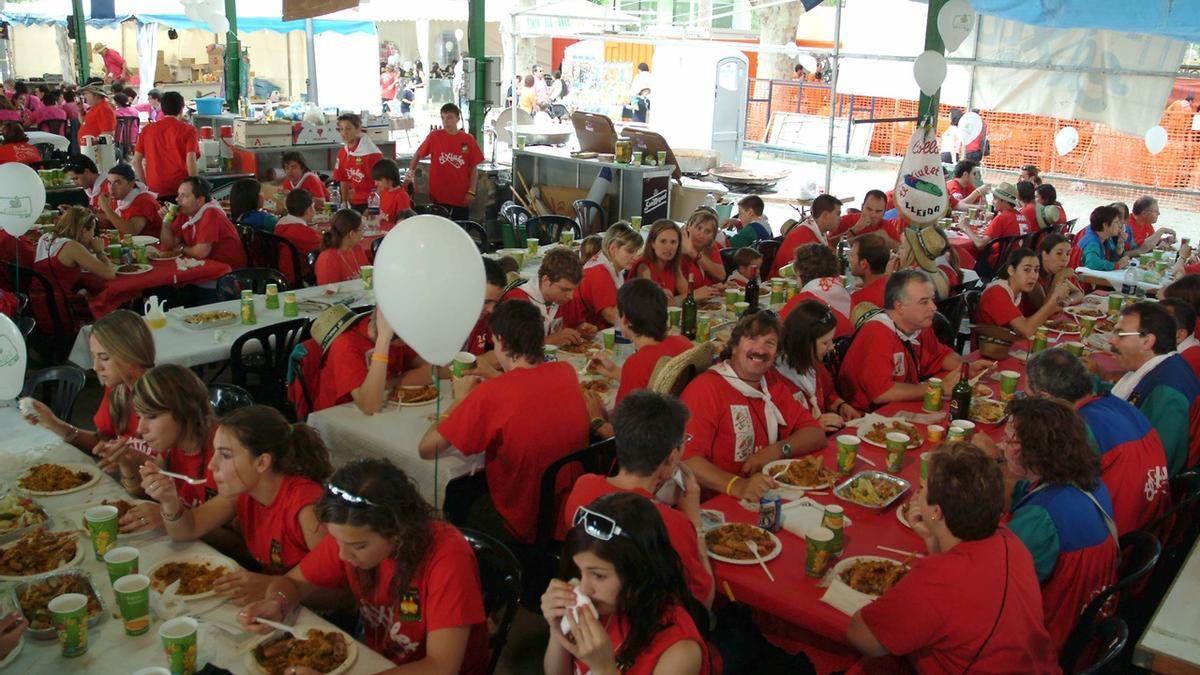 Comida popular durante la L´Aplec del caragol.