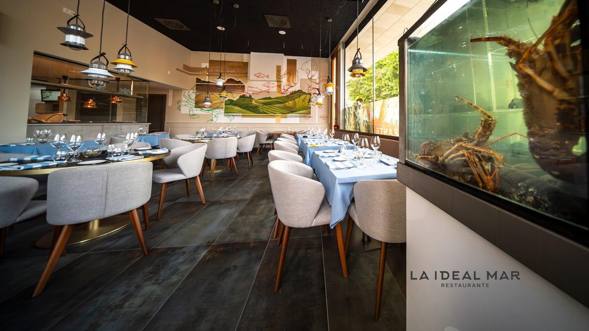 Comedor de La Ideal Mar.