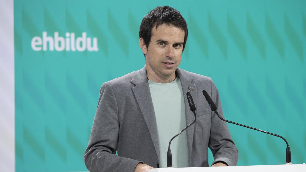 El director de programa de EH Bildu, Pello Otxandiano.