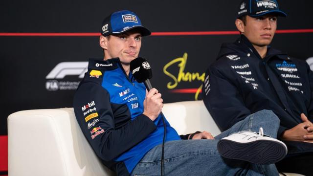 Max Verstappen, en Shanghái, donde este fin de semana afrontará el Gran Premio de China.