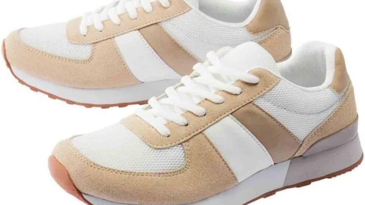 Zapatillas beige