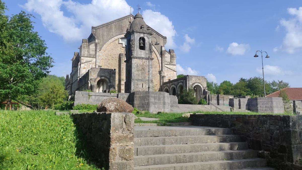 Imagen del Santuario de Urkiola
