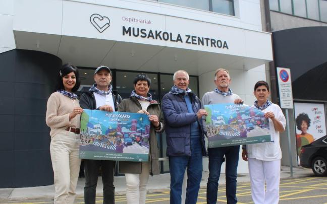 Presentación del encuentro intergeneracional que tendrá lugar en el inicio de las fiestas de Musakola. / Anabel Dominguez. Presentación del encuentro intergeneracional que tendrá lugar en el inicio de las fiestas de Musakola.