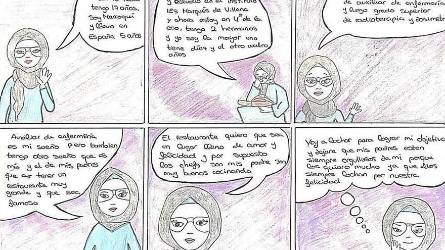 Miradas y realidades opuestas plasmadas en cómics