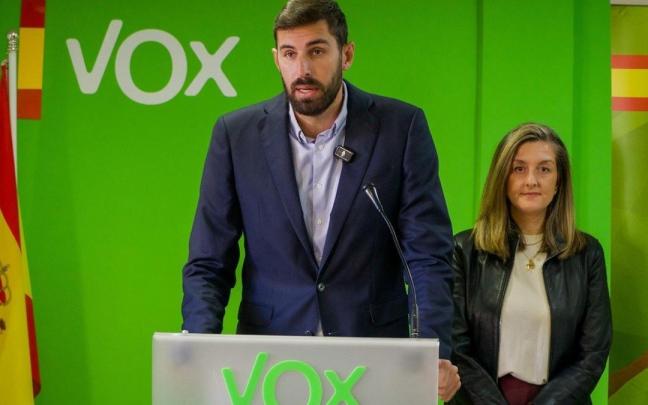 El presidente provincial de Vox y portavoz del grupo parlamentario de esa formación política en la Asamblea Regional, José Ángel Antelo.