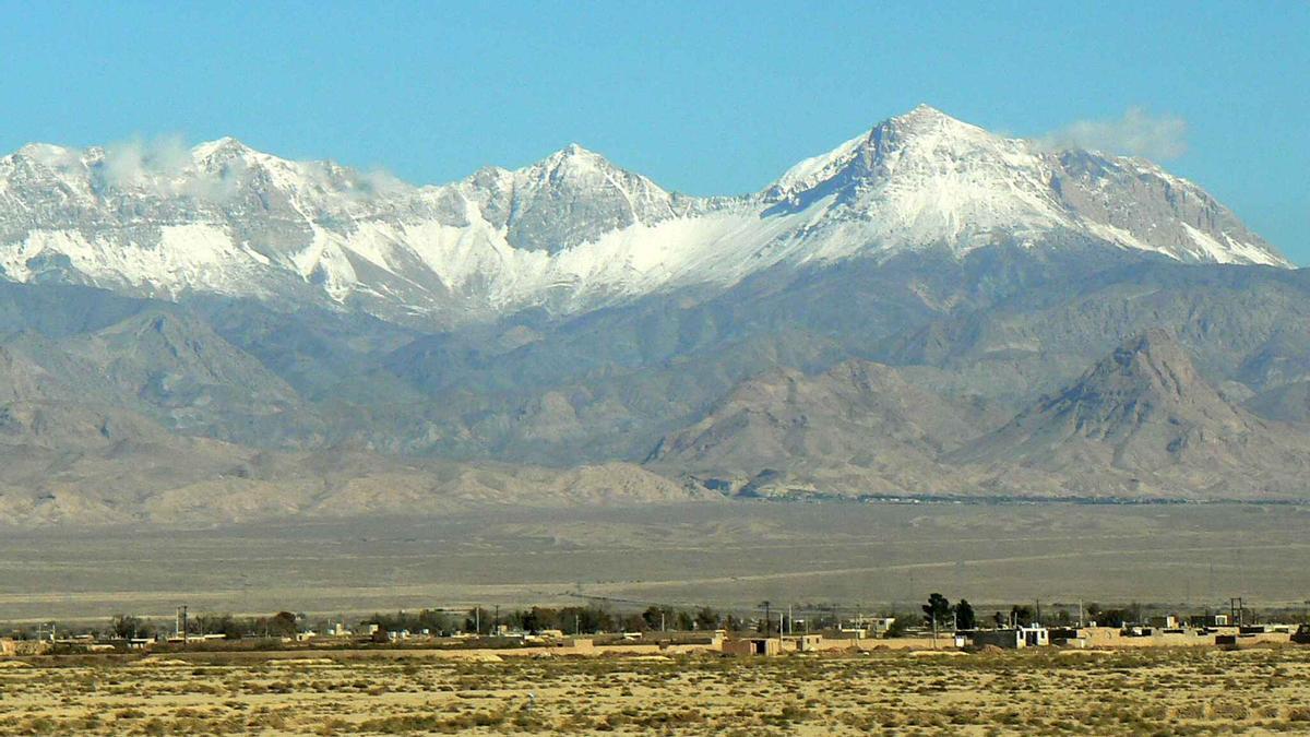 Vista de la provincia iraní de Semnán, epicentro del terremoto