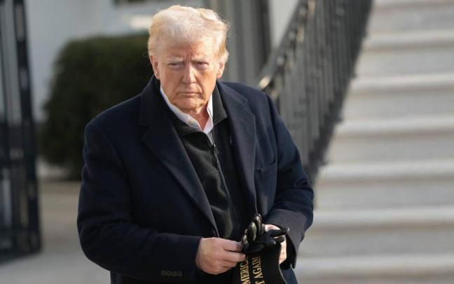 El presidente estadounidense, Donald Trump