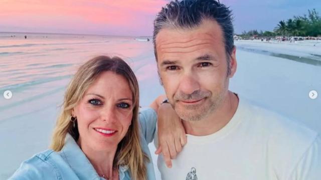 Andrea Ropero e Iñaki López durante sus vacaciones en México