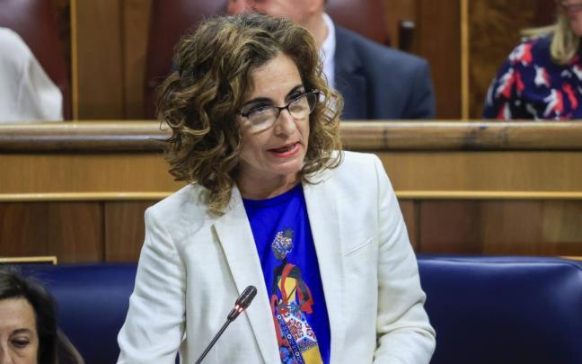 La ministra de Hacienda, María Jesús Montero. La ministra de Hacienda, María Jesús Montero.
