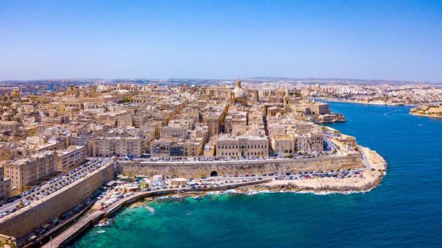 Cádiz en una vista aérea
