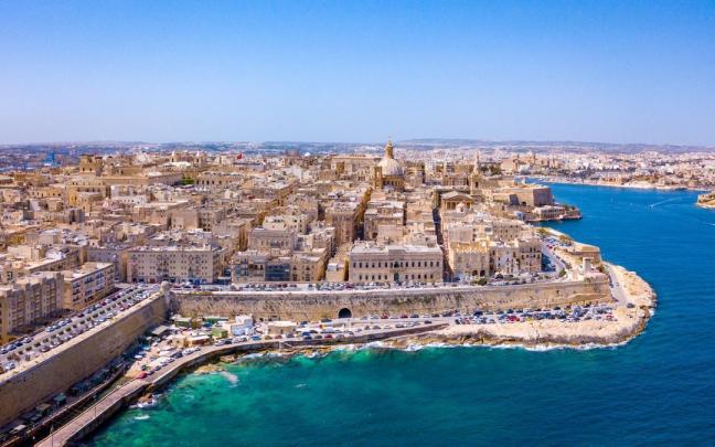 Cádiz en una vista aérea
