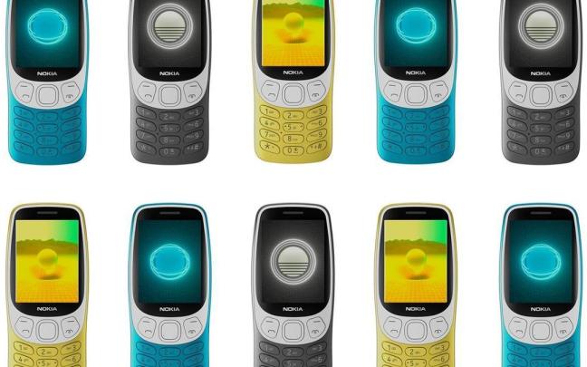 Nuevos Nokia 3210. / Noelia Murillo Nuevos Nokia 3210.