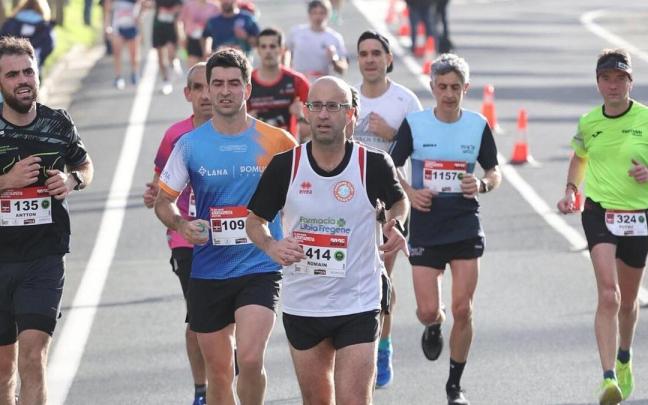Cientos de corredores volverán a poner a prueba sus piernas en el recorrido entre Azkoitia y Azpeitia el próximo mes de marzo.