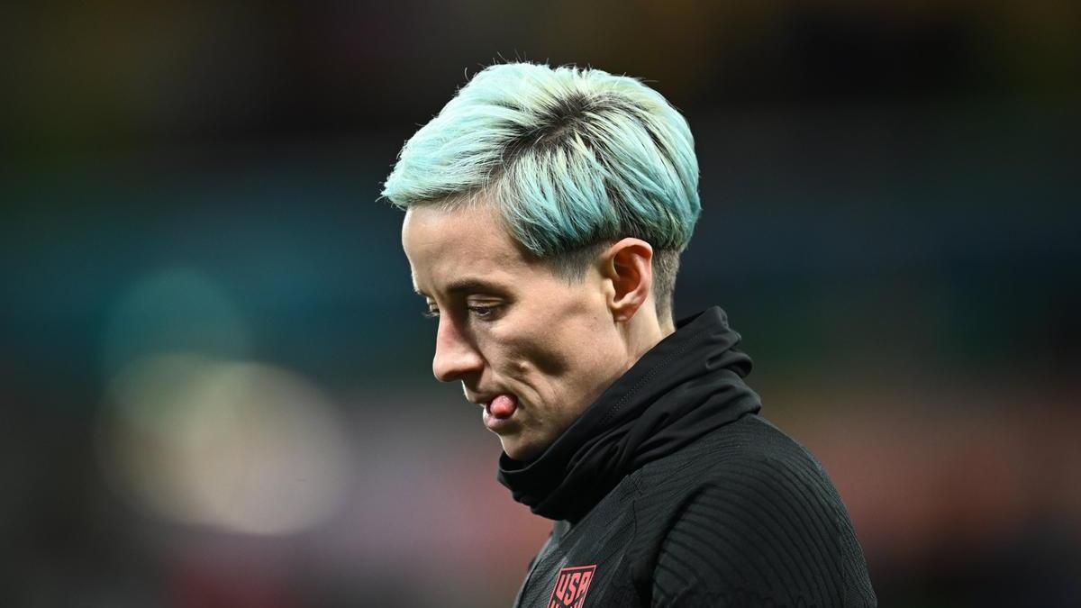 Megan Rapinoe tras perder ante Suecia.