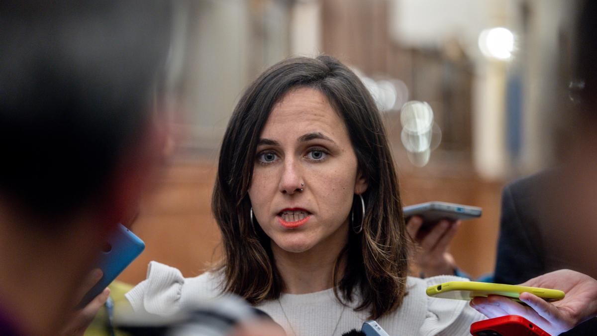 La secretaria general de Podemos, Ione Belarra