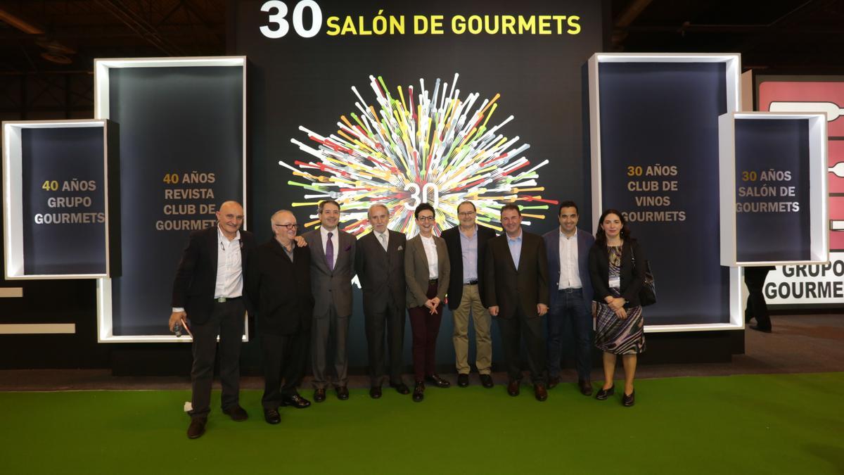 Participantes en la 30 edición del Salón de Gourmets.