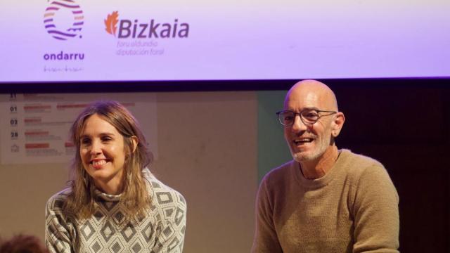Leire Bilbao eta Mikel Etxaburu