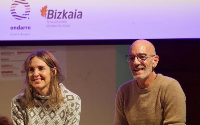 Leire Bilbao eta Mikel Etxaburu