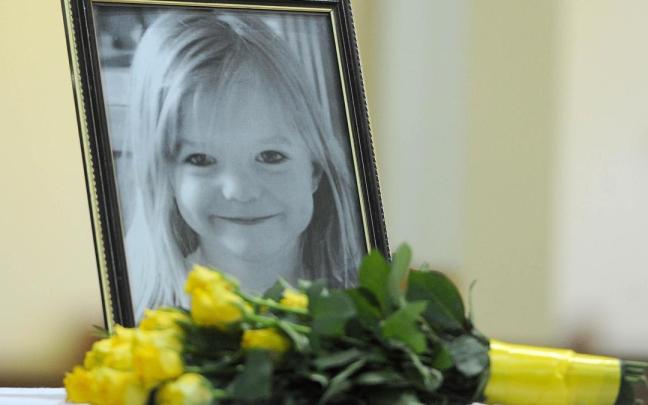 Imagen de archivo de la pequeña Madeleine McCann. Imagen de archivo de la pequeña Madeleine McCann.