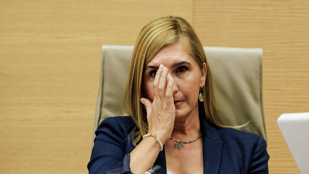La exconsellera de Justicia i Interior de la Generalitat Valenciana Salomé Pradas comparece ante la Comisión de Investigación sobre la dana, en el Congreso de los Diputados