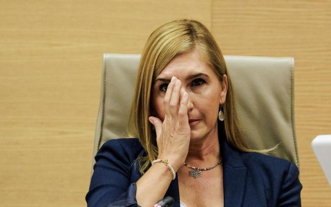 La exconsellera de Justicia i Interior de la Generalitat Valenciana Salomé Pradas comparece ante la Comisión de Investigación sobre la dana, en el Congreso de los Diputados