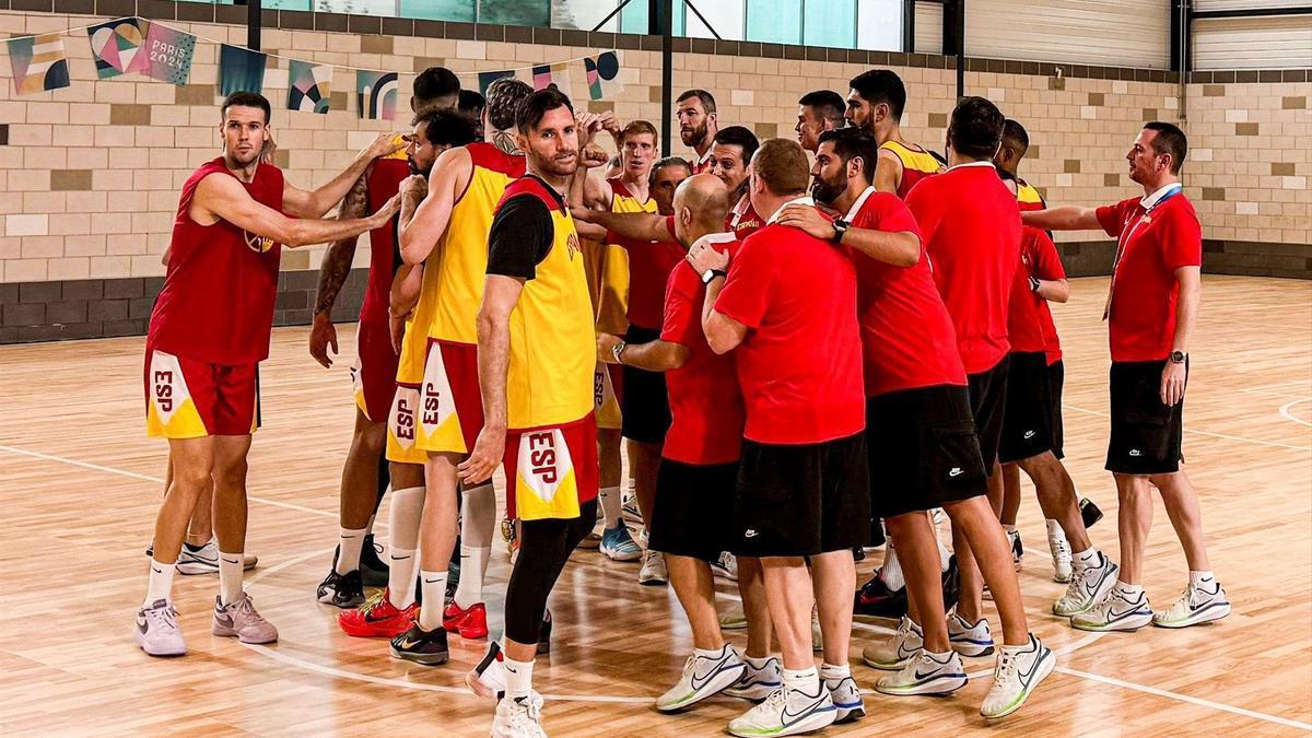 Selección española masculina de baloncesto.