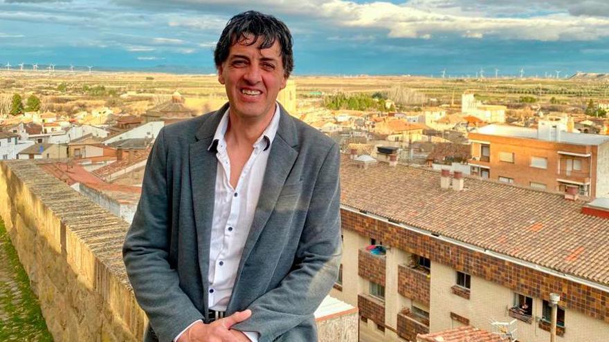 El candidato a la alcaldía de Cascante por el PSN-PSOE, José Luis Gómez