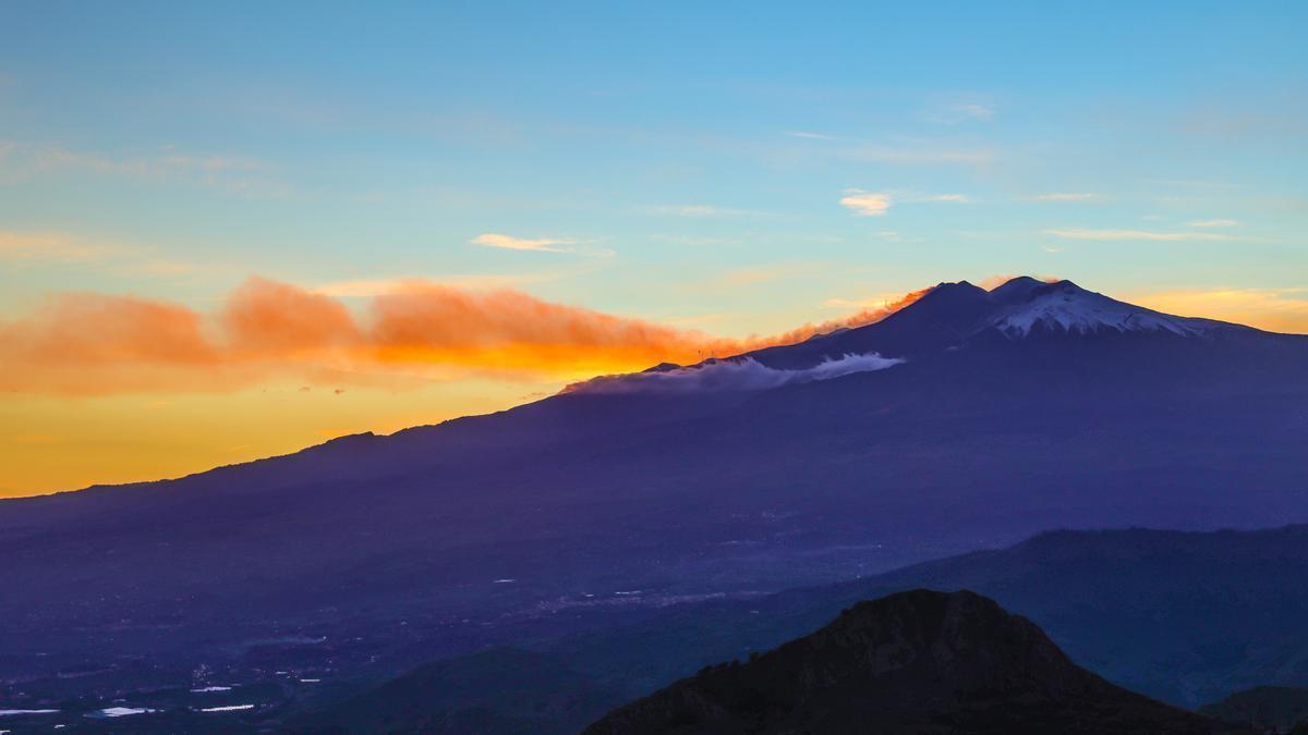 Imagen de archivo del volcán Etna