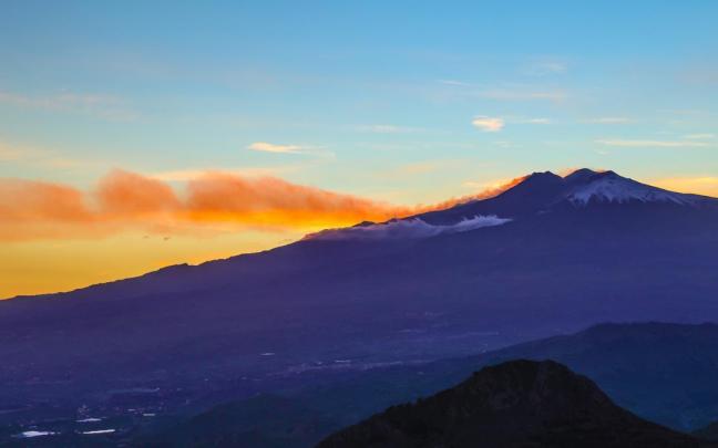 Imagen de archivo del volcán Etna