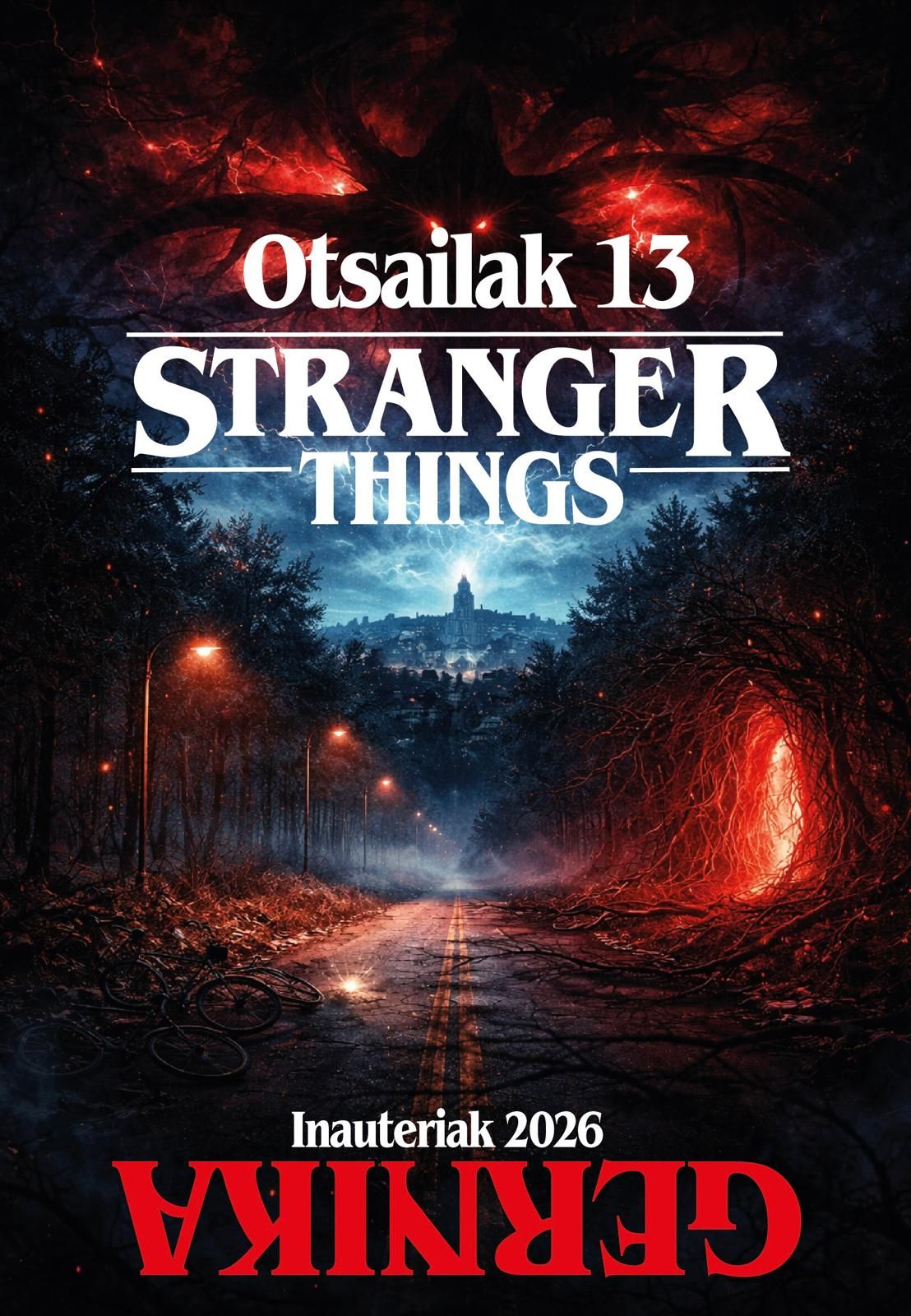 Cartel anunciador del carnaval en Gernika-Lumo