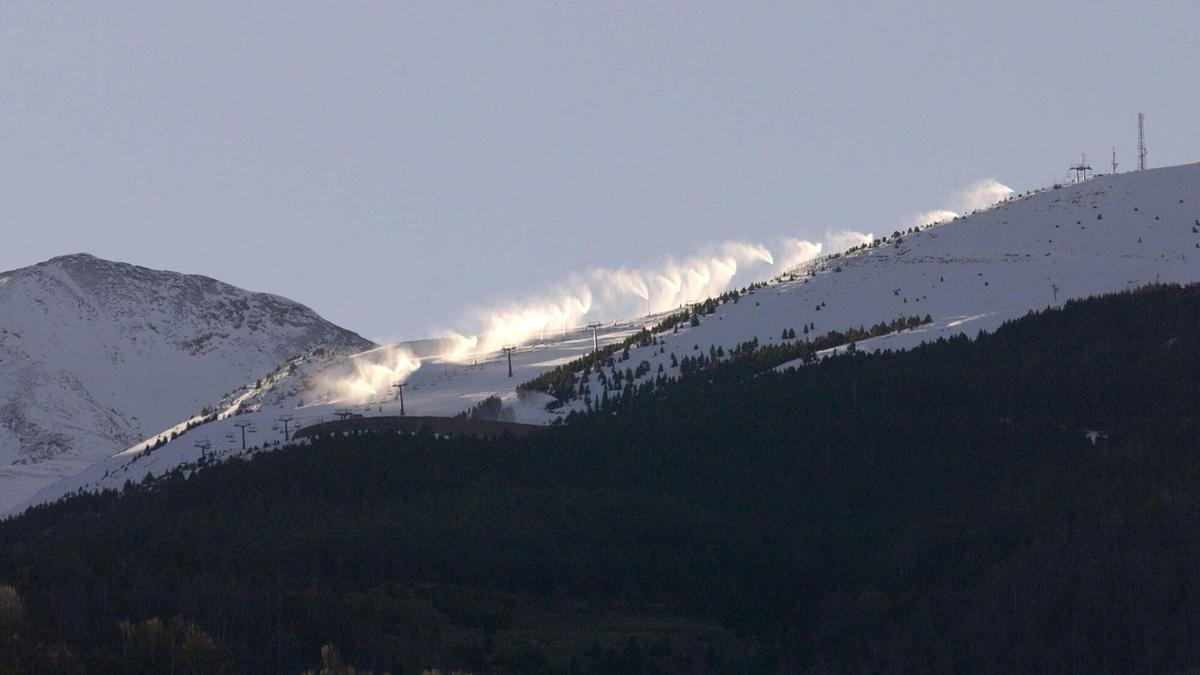La estación de Cerler en Huesca, donde se ha producido el alud.