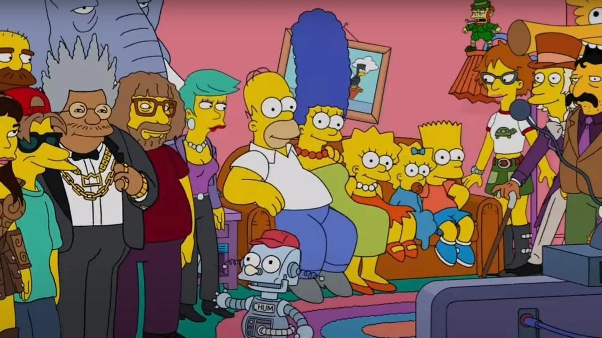 Imagen del episodio 750 de ‘Los Simpson’.